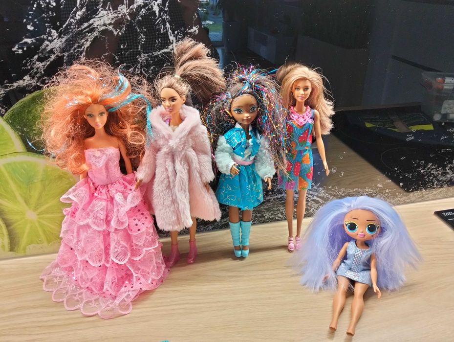 Lalki barbie + akcesoria