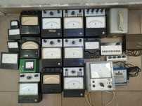 Zestaw elektroniki amperomierz woltomierz multimetr zasilacz