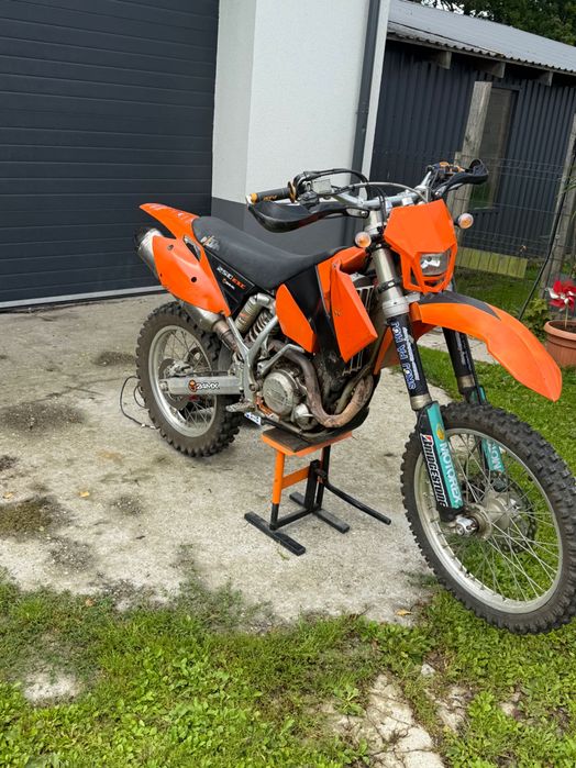 KTM 250EXC zarejestrowany
