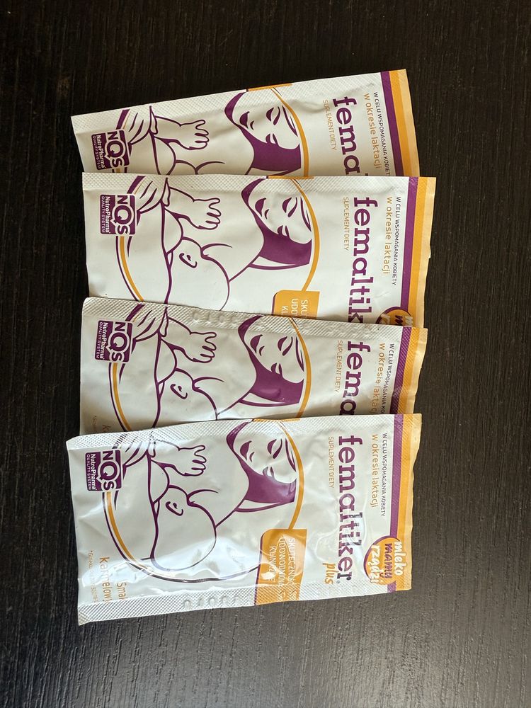 Femaltiker Plus karmelowy 4 saszetki laktacja pobudzenie laktacji
