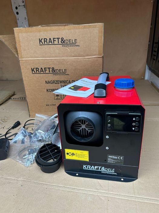 Автономний дизельний обігрівач 9кВт Kraft&Dele kd117