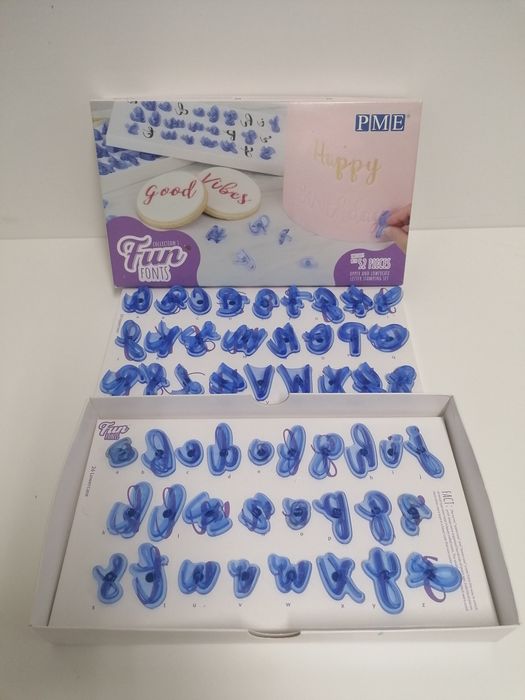 Conjunto de letras para cake design