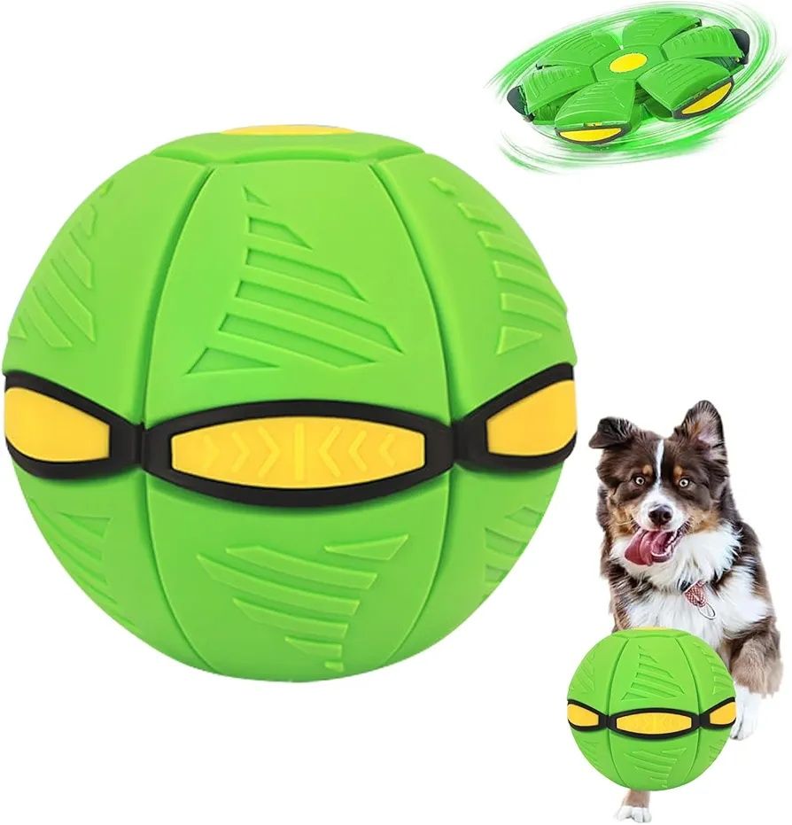 Zabawka dyskopiłka ufo latający spodek frisbee dla psa B753