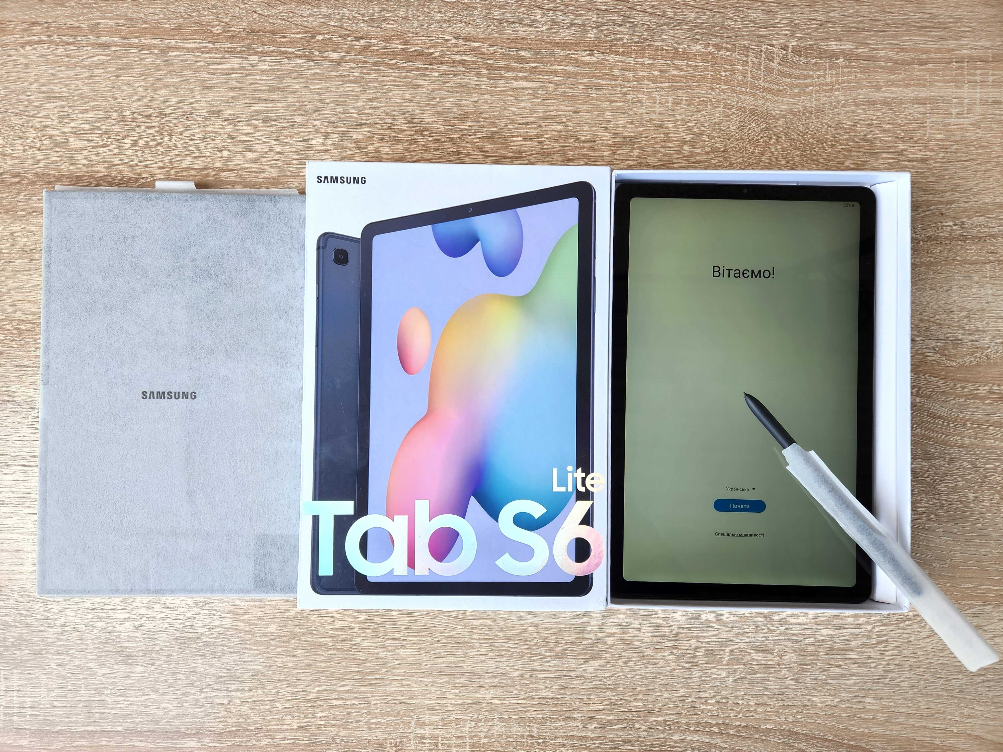 НОВИЙ Планшет Samsung Tab S6 lite / Повний комплект