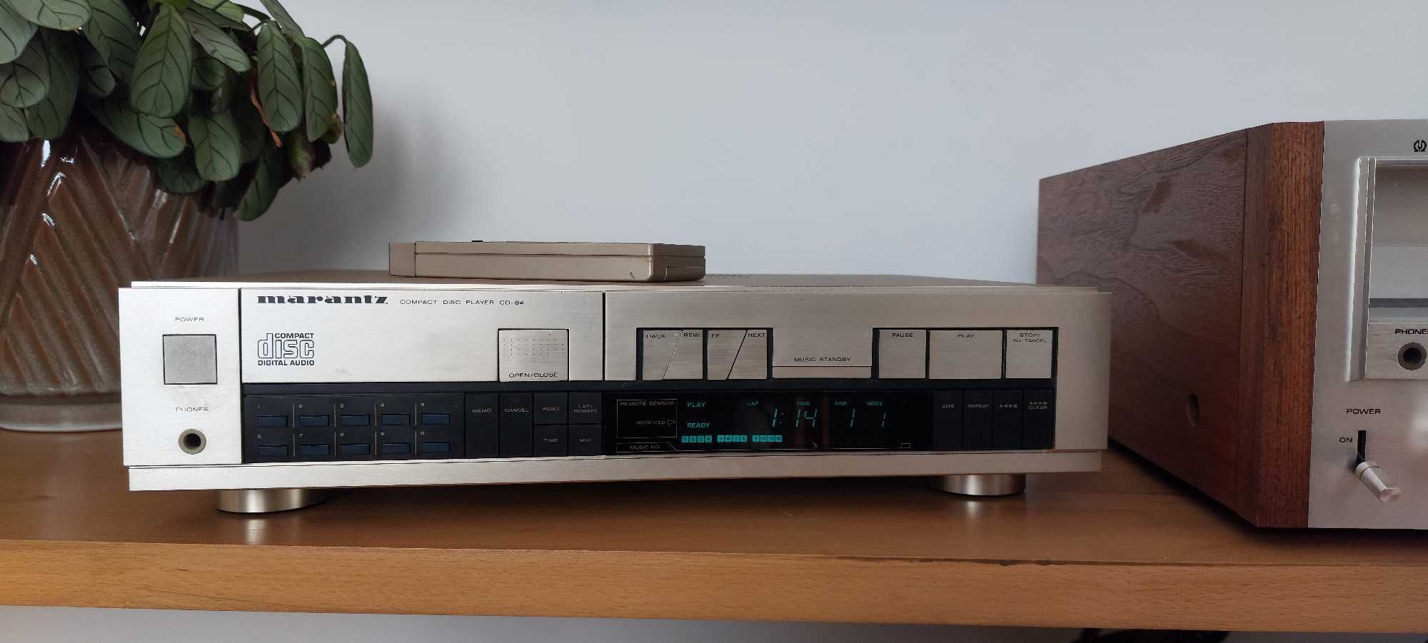 MARANTZ CD-84 + pilot ODTWARZACZ cd vintage