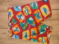 Spodenki smerfy 110 116 legginsy krótkie