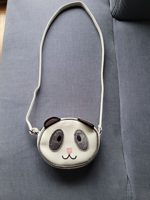 Torebka na ramię Panda Cool Club Smyk biała
