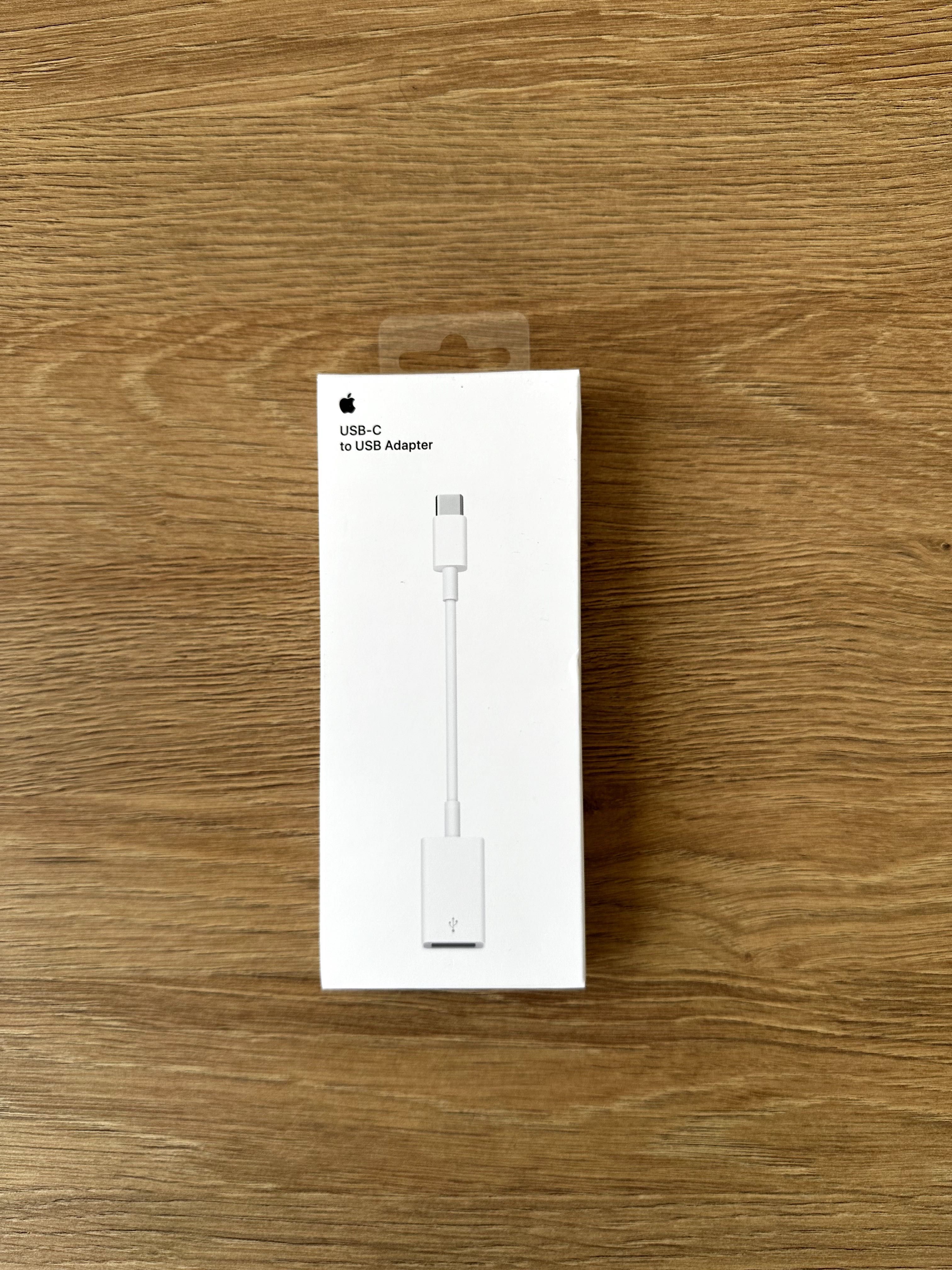 Оригінальний перехідник Apple USB-C to USB Adapter (MJ1M2)