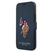 U.S. Polo Etui iPhone 12/12 Pro Granat/Navy Polo Embroidery Collection