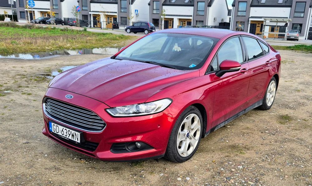 Ford Mondeo Ford Mondeo Mk5 2.0 TDCi 150 KM Polski salon Faktura VAT 23% Ruby Red