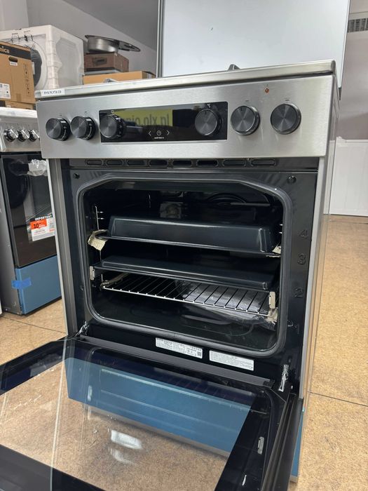 OUTLET nowa Kuchnia gazowo-elektryczna Gorenje GKS6C71XF 60 cm inox C9