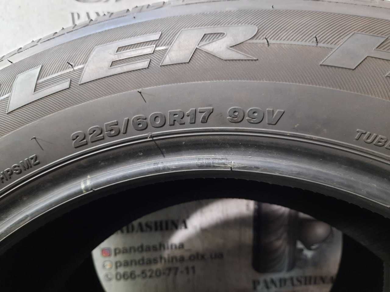 Шини 6,5-7мм 225/60 R17 BRIDGESTONE Dueler H/P Sport б/в Літо склад