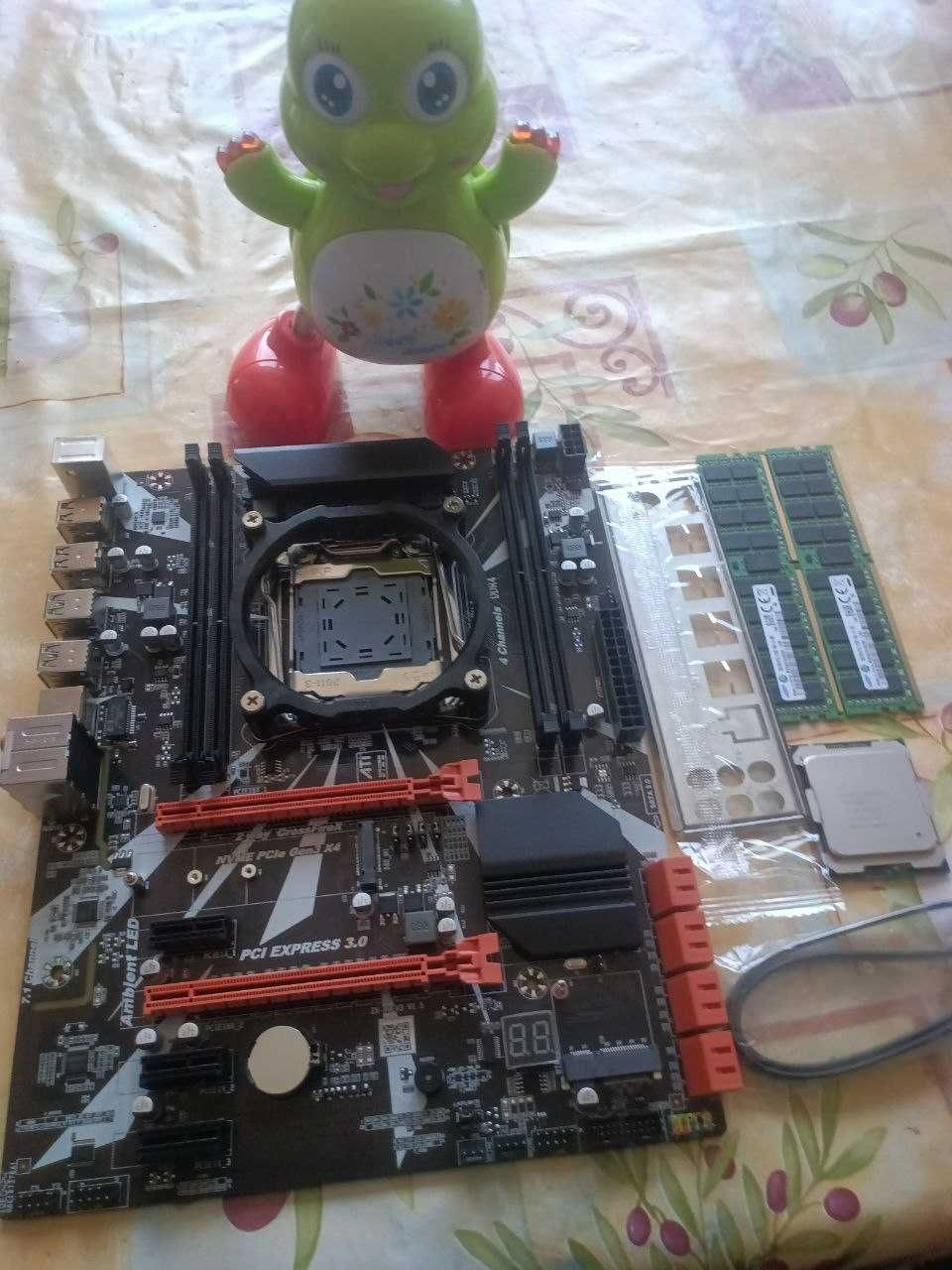 Комплект ATX x99 +   E5  2667 V4  + 16 DDR4 2011v3