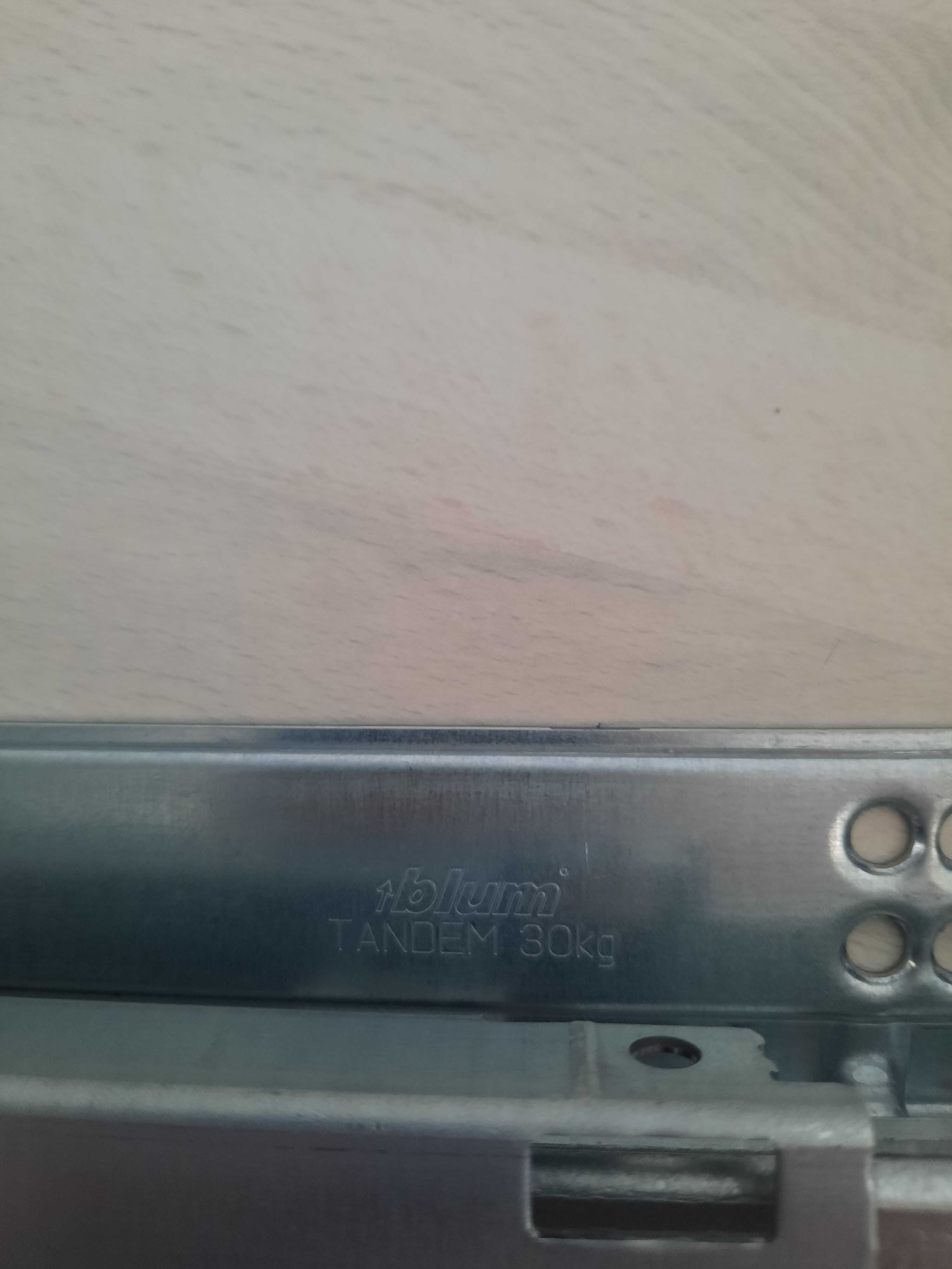 Prowadnica BLUM TANDEM CICHY DOMYK wysuw 460mm Sprzęgło L+P