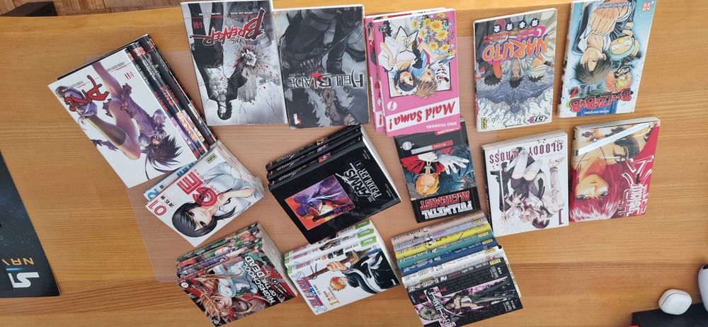 Mangas de várias coleções - Francês