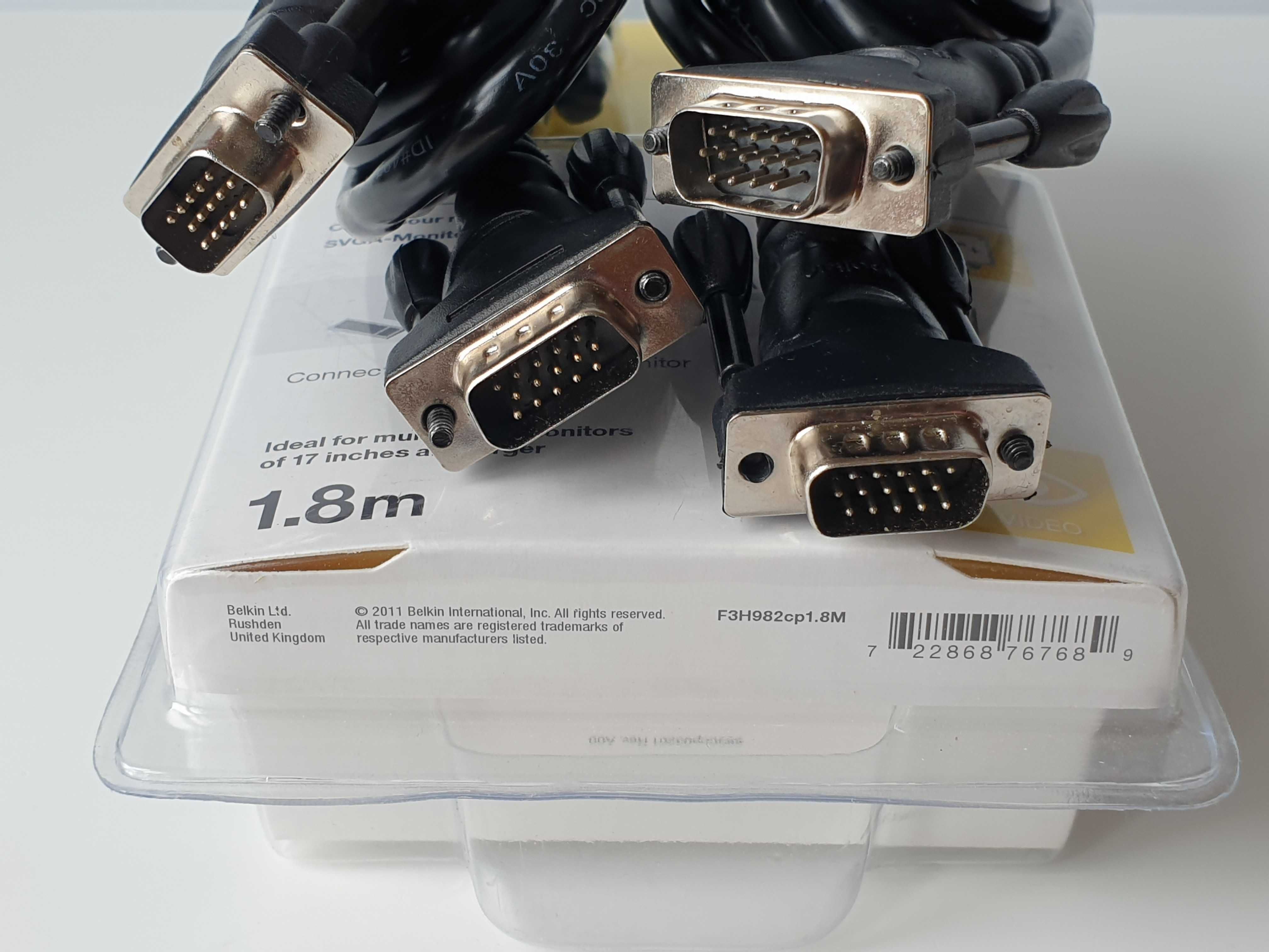 кабель VGA to VGA Belkin F2N028cp3M 3м