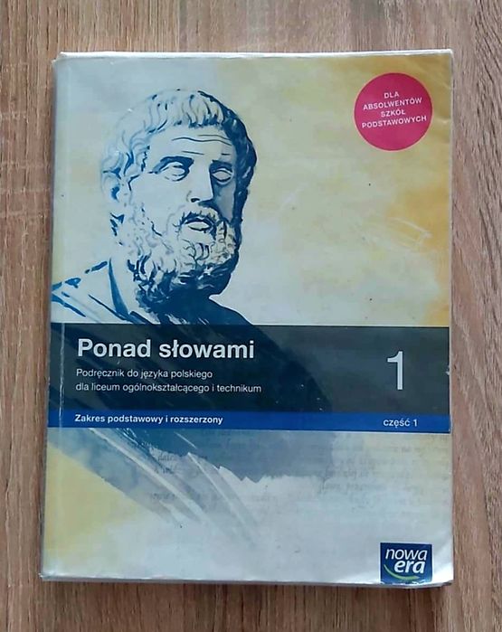 Ponad słowami 1 cz 1  zakres podstawowy i rozszerzony, nowa era