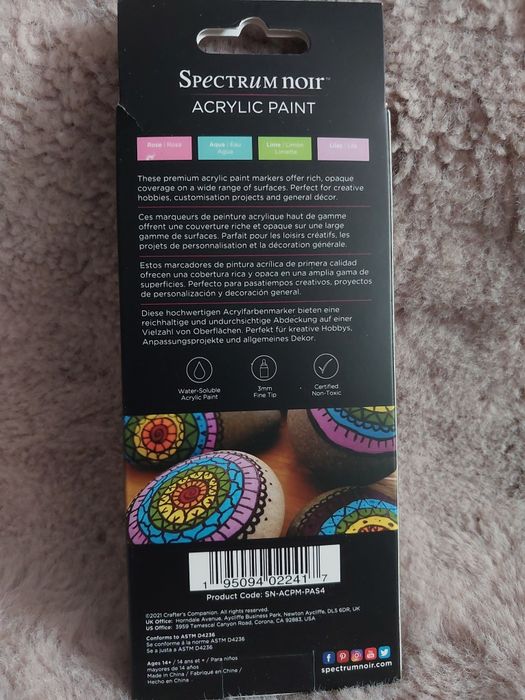 Zestaw markerów spectrum noir