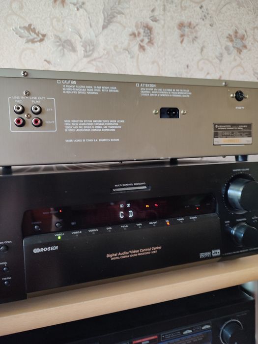 Кассетная дека kenwood KX 5X.