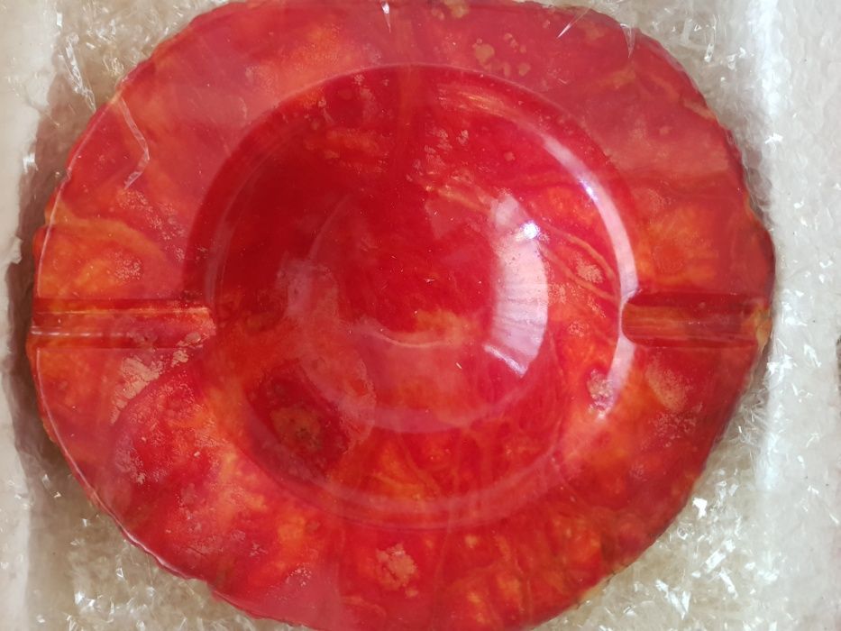Conjunto peças Alabastro Vermelho