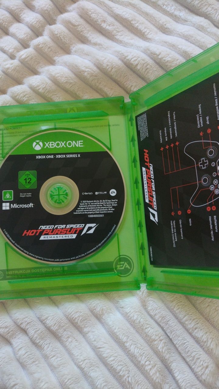 Gra Xbox one series x need for speed hot pursuit