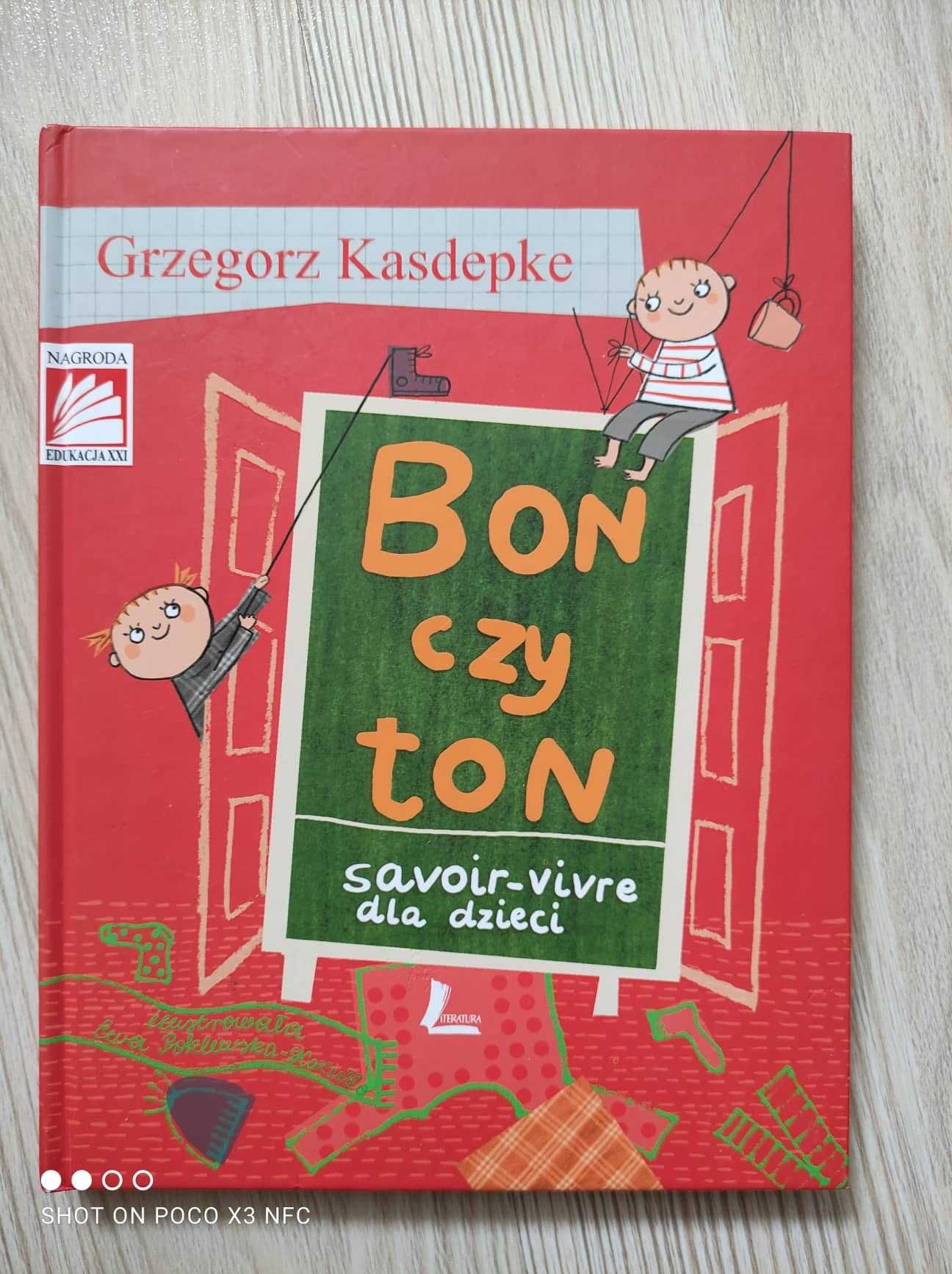 Książka dla dzieci: Bon czy ton - Grzegorz Kasdepke