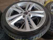 5x112 Alufelgi Felgi Aluminiowe 8V0 18 Koła Letnie SKODA OCTAVIA II III 2 3 VRS SEAT LEON TOLEDO ALTEA VW PASSAT B5 B6 GOLF V VI VII 5 6 7 GTi Gtd TOURAN CADDY JETTA AUDI A4 B5 B6 A3 8P 8V Legnica ALU-RAD 225/40