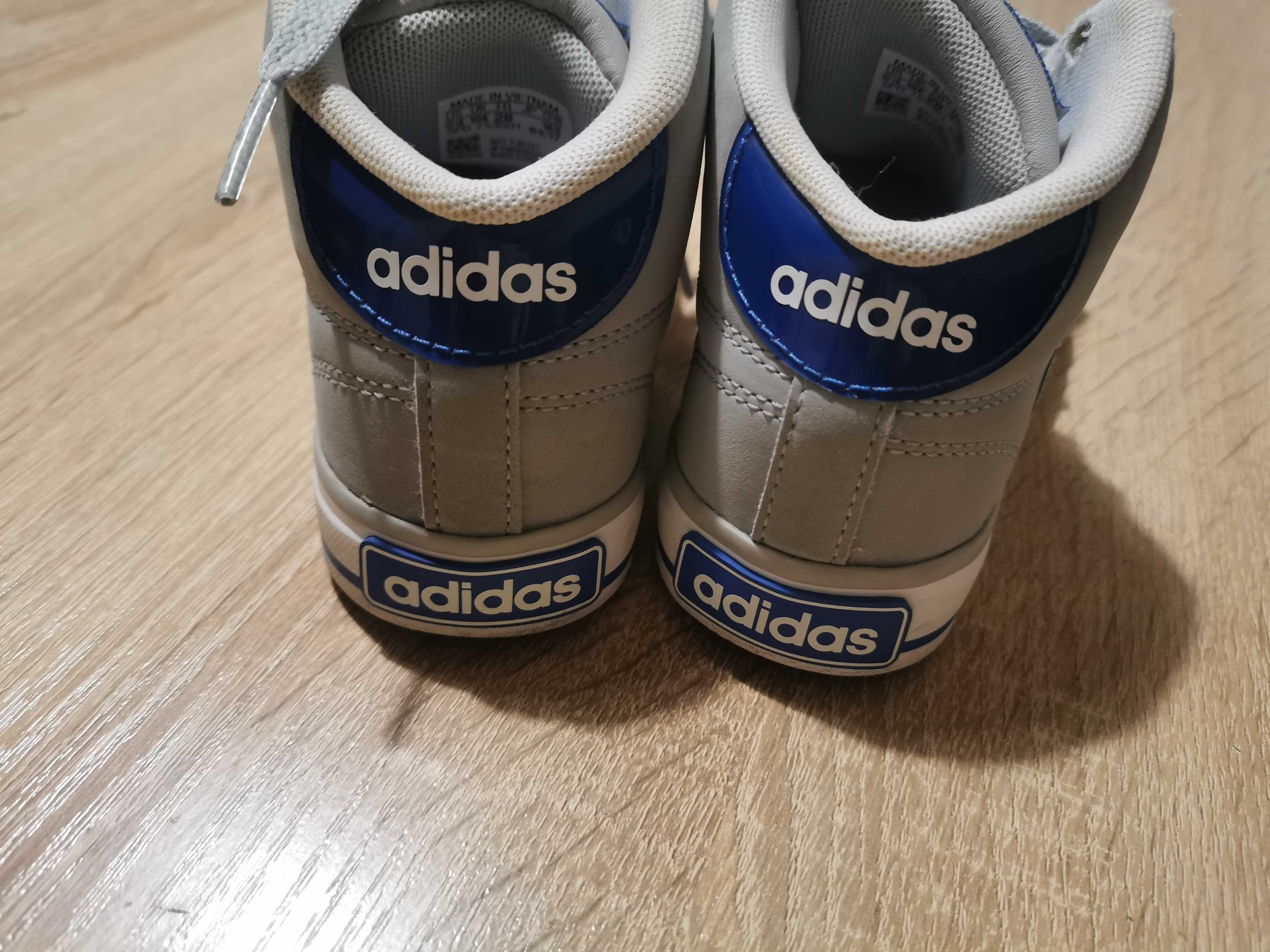 Детские хайтопы , кроссовки Adidas, размер 28 (17 см.)