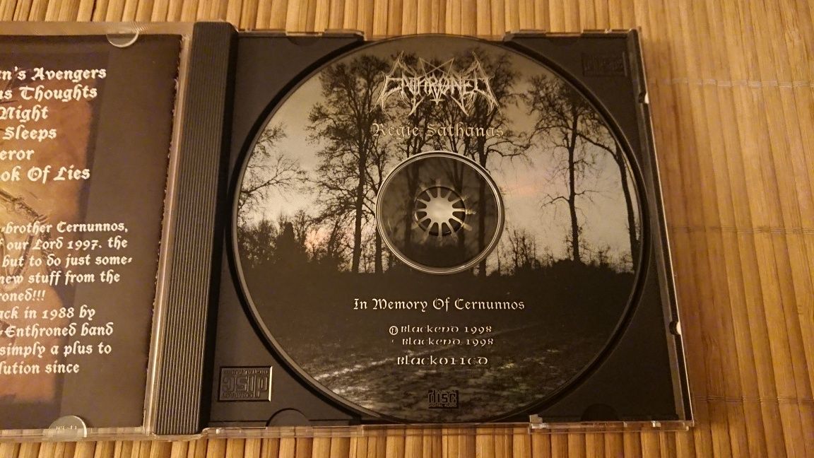 Enthroned Regie Sathanas (A Tribute To Cernunnos) CD *IDEAŁ* 1998 UK
