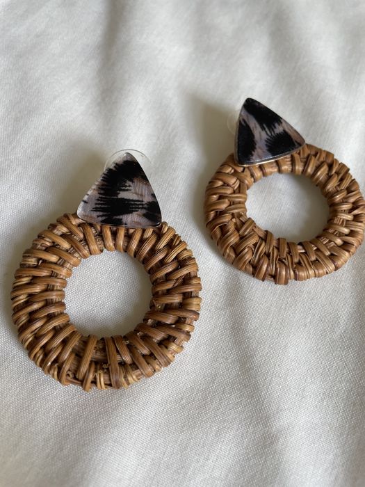 Brincos estilo rústico