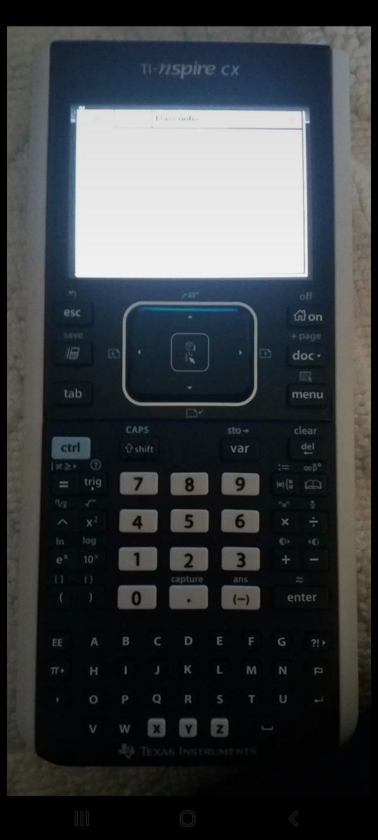 Calculadora Texas Instruments TI-Nspire CX
