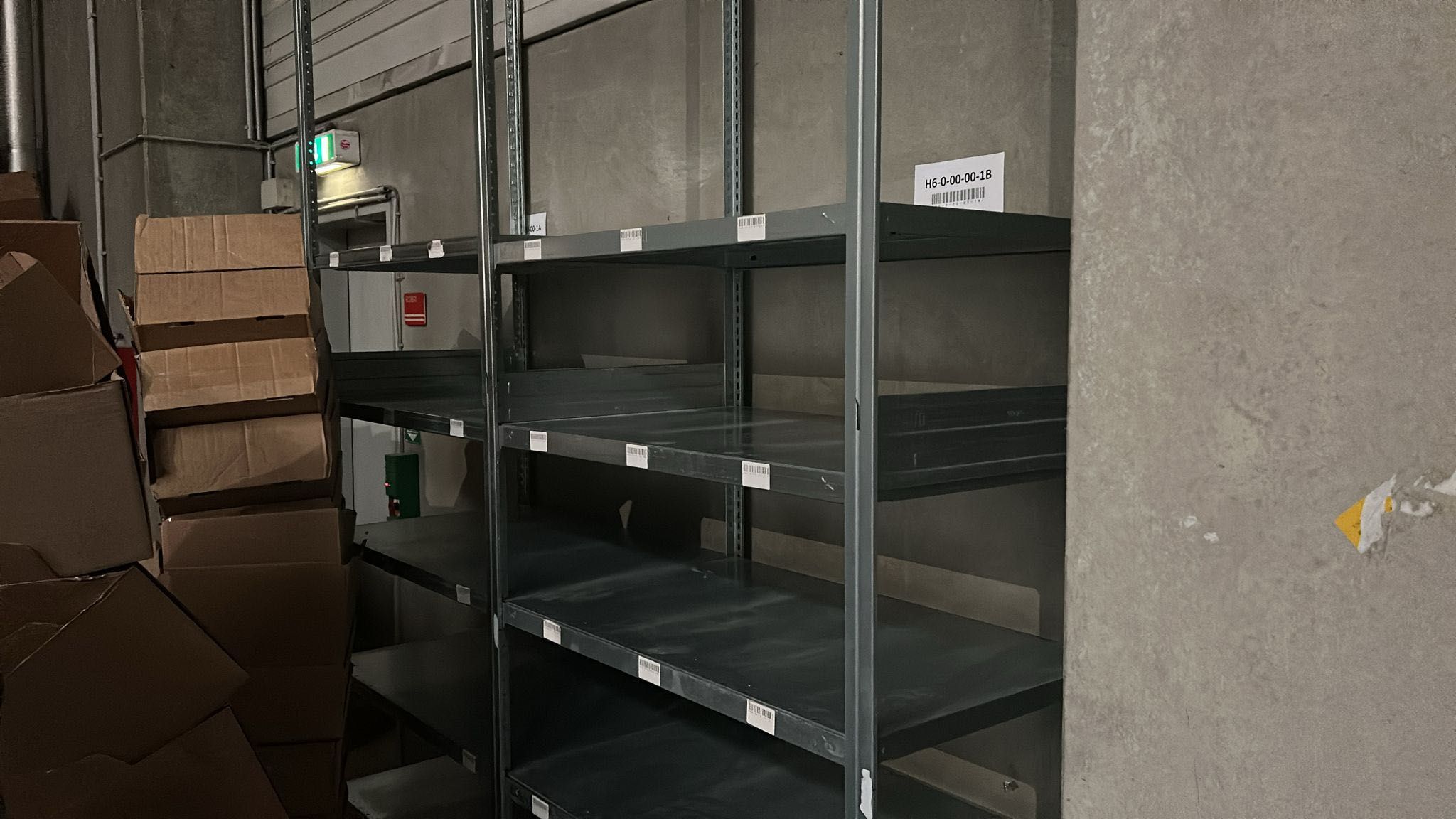 Regał magazynowy metalowy sklepowy garażowy przemysłowy BITO