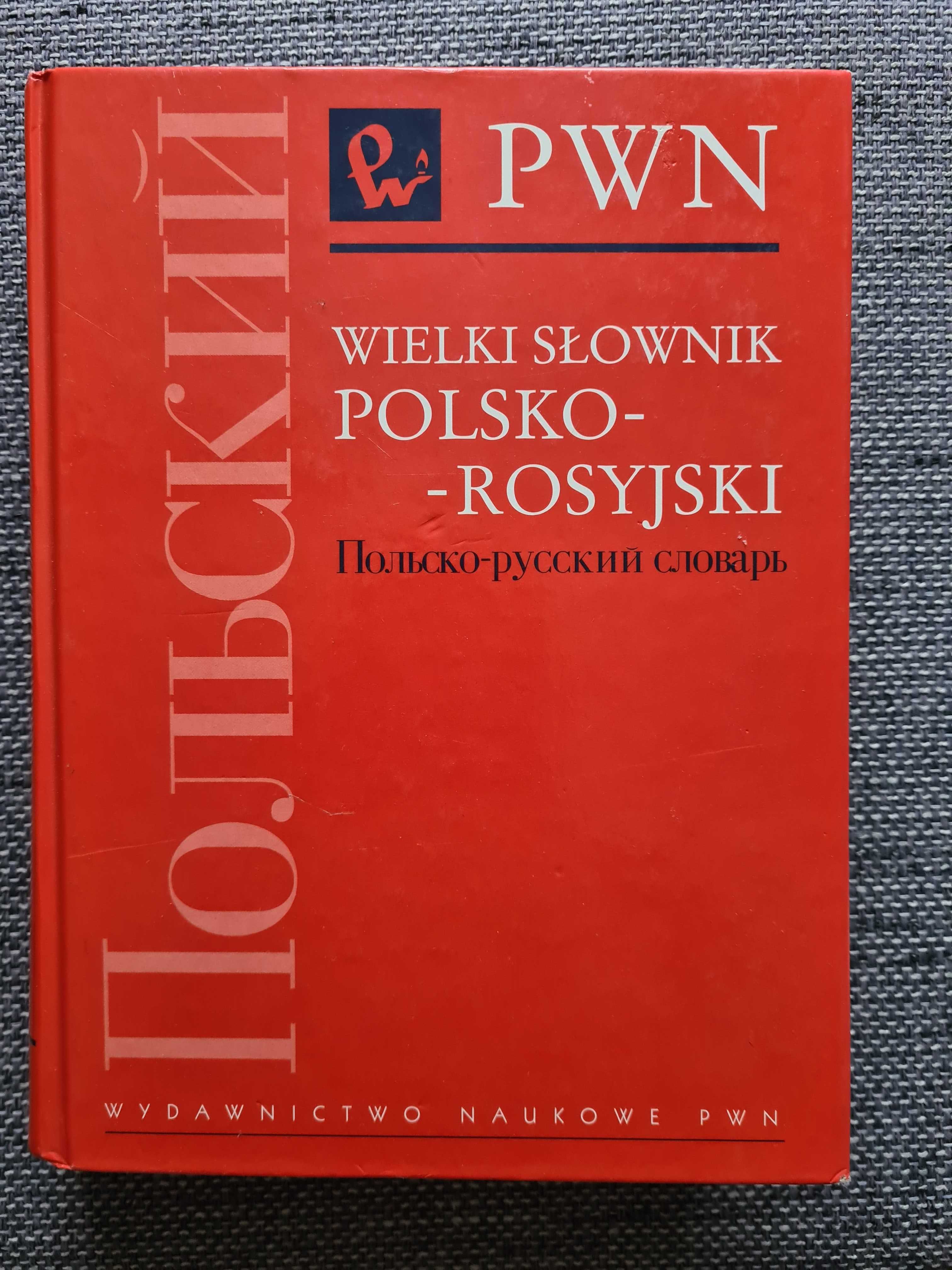 Wielki słownik polsko-rosyjski PWN niezbędny dla studentów filologii