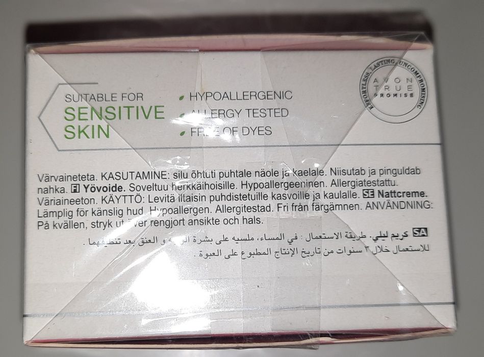 Creme NutraEffects noite 35+ sensitive skin SPF 20 -