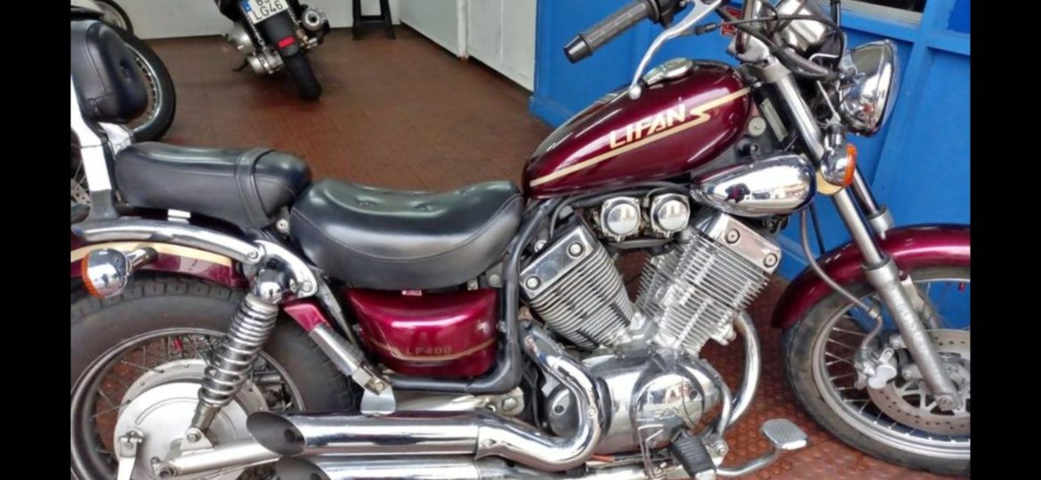 LF 400 v-twin replica virago 535