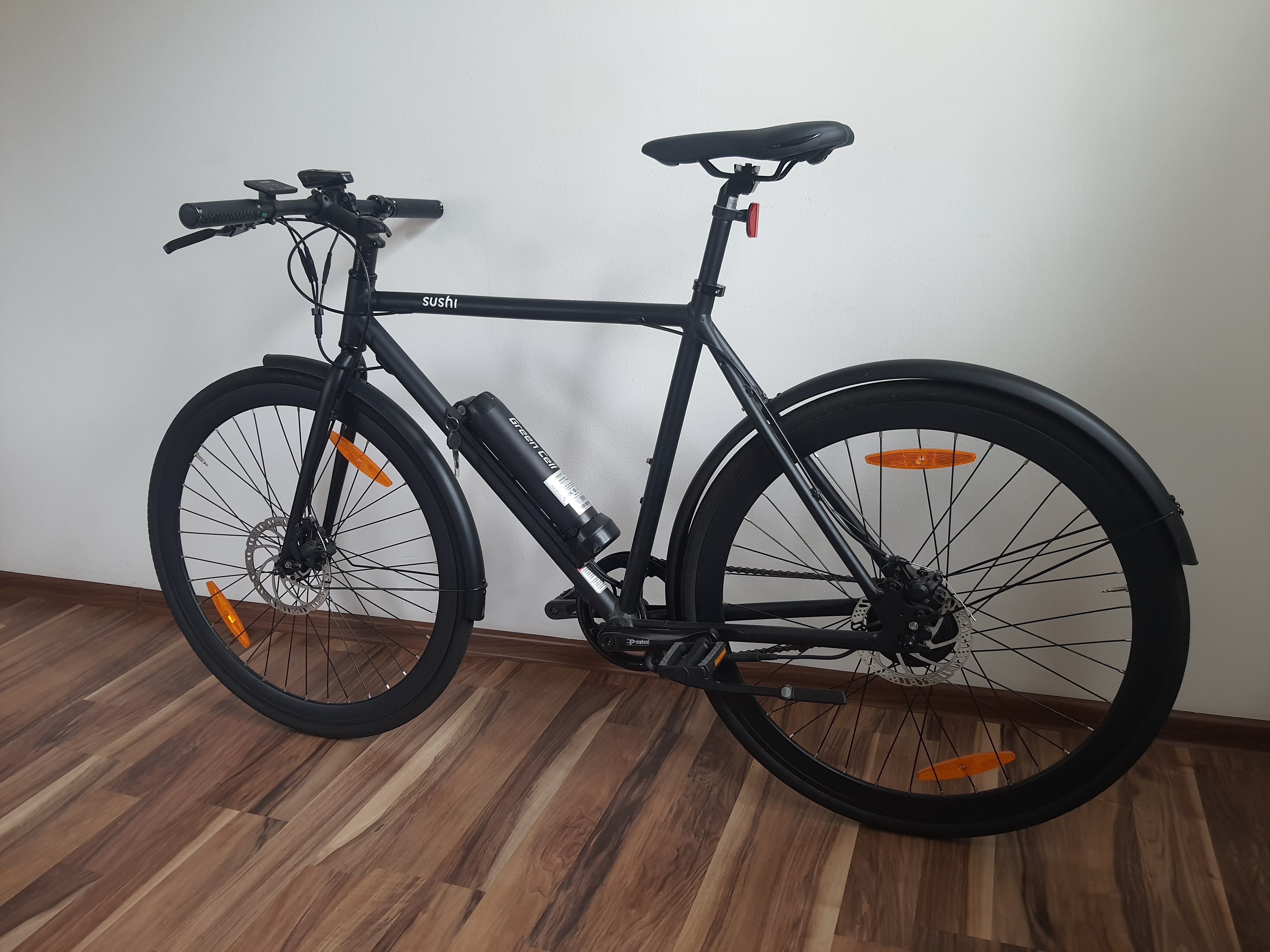 Miejski E-bike lekki rower elektryczny sushi Maki+ RozmiarXL