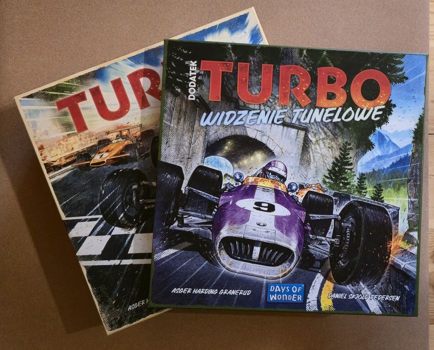 Wyprzedaż Turbo + dodatek gra planszowa REBEL podstawa + Widzenie Tune