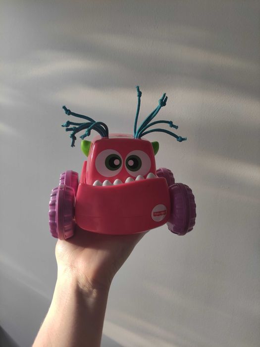 Fisher-Price Odjazdowy Stworek Naciśnij i Jedź
