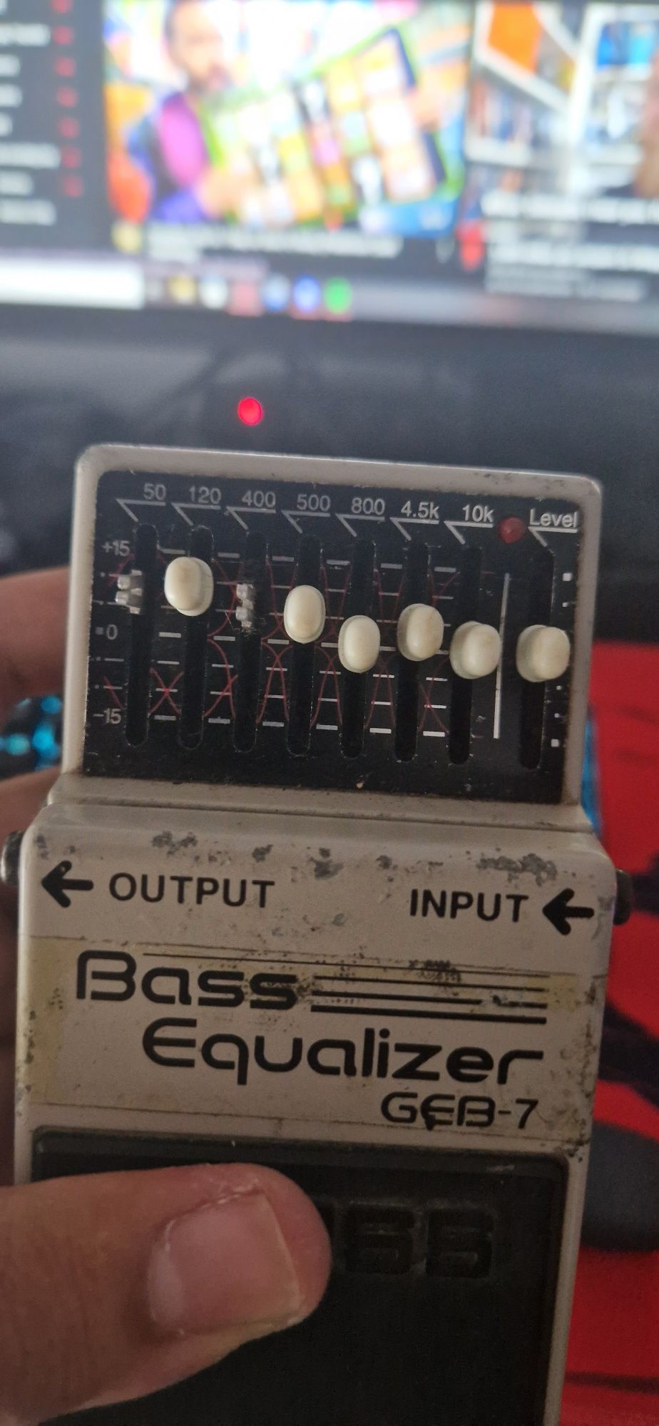 Boss Bass equalizer
