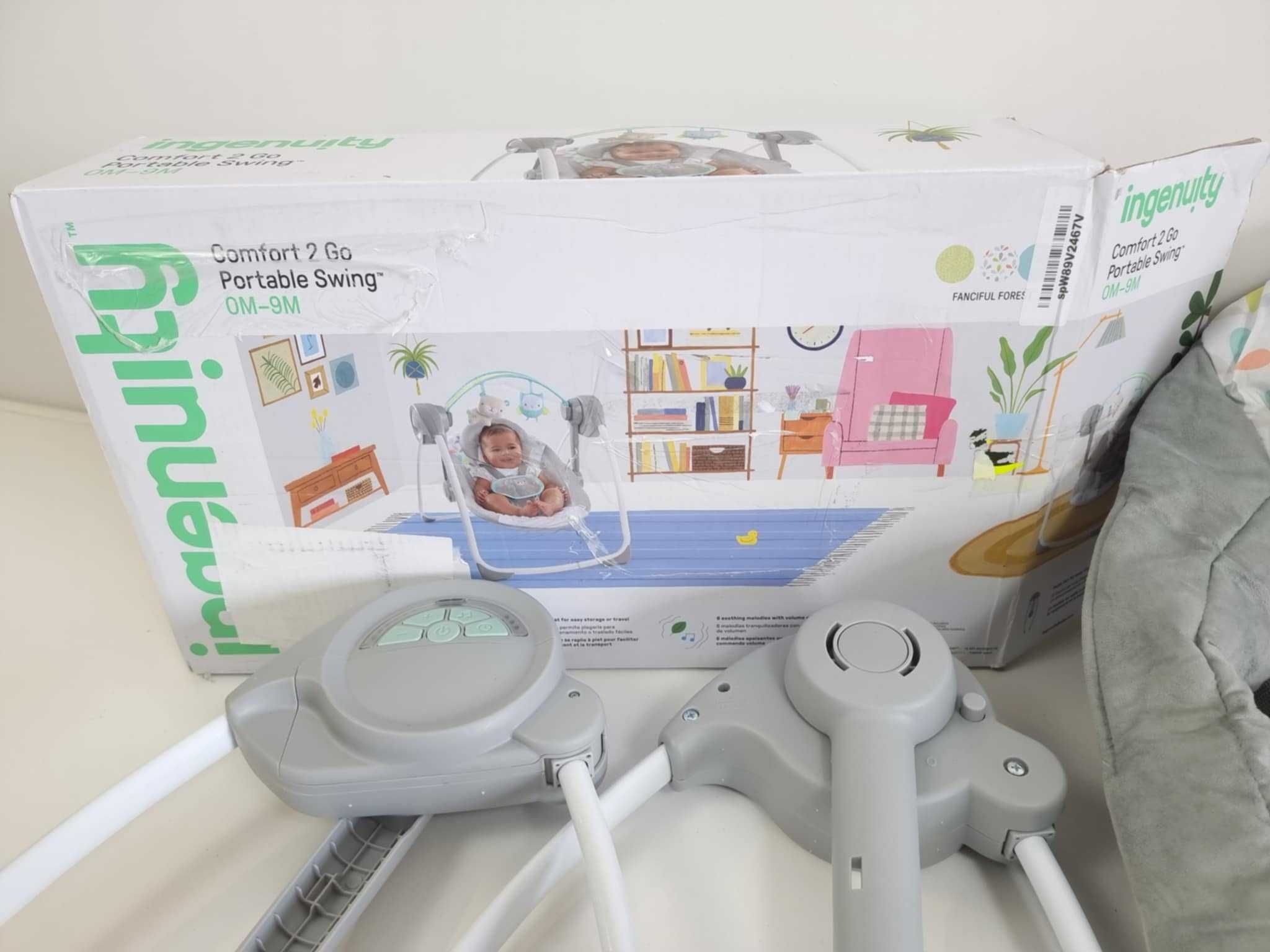 NOWA Huśtawka Ingenuity Comfort 2 Go Fanciful Forest bujaczek