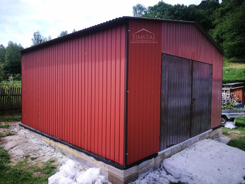 Garaże blaszane na każdy wymiar 3x5, 3x6, 4x6, 5x7, 6x6, 7x8 itp