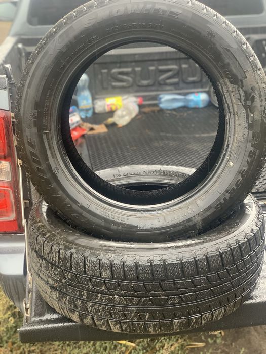 Пара зимової гуми R16 215/55 2023року