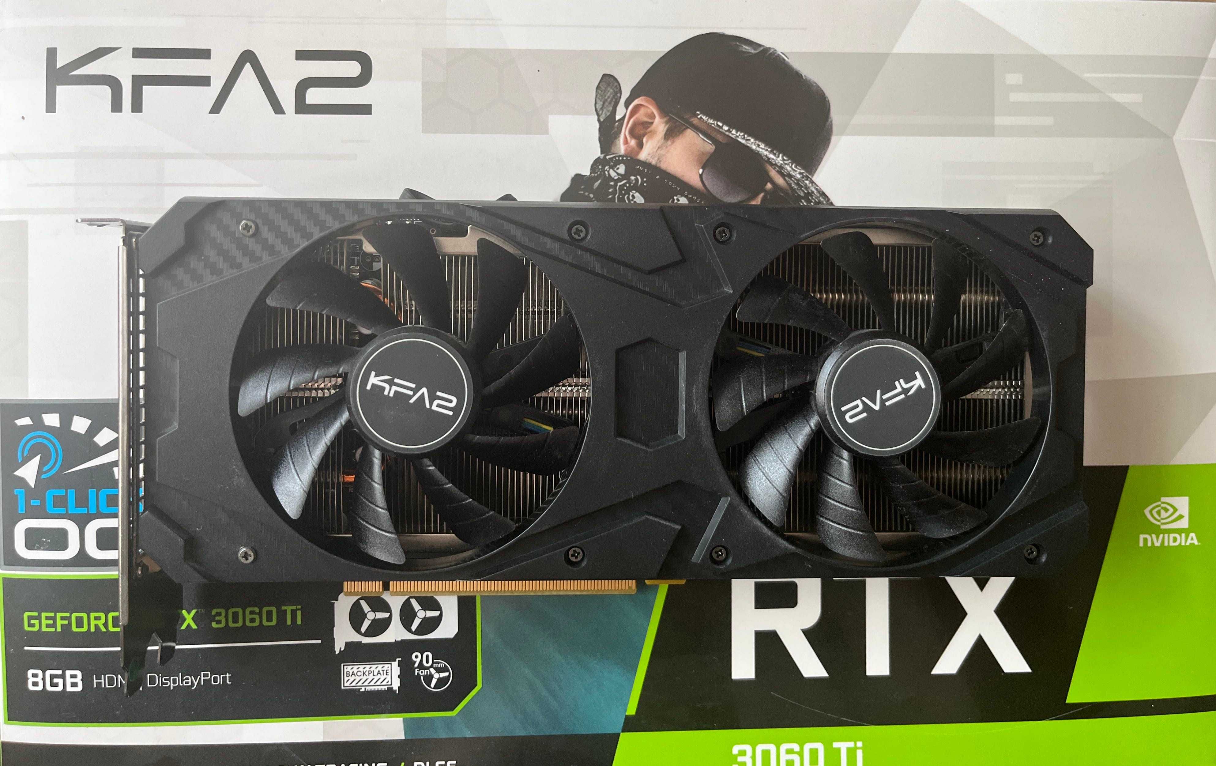 GeForce RTX 3060Ti KFA2 1-Click OC LHR 8GB