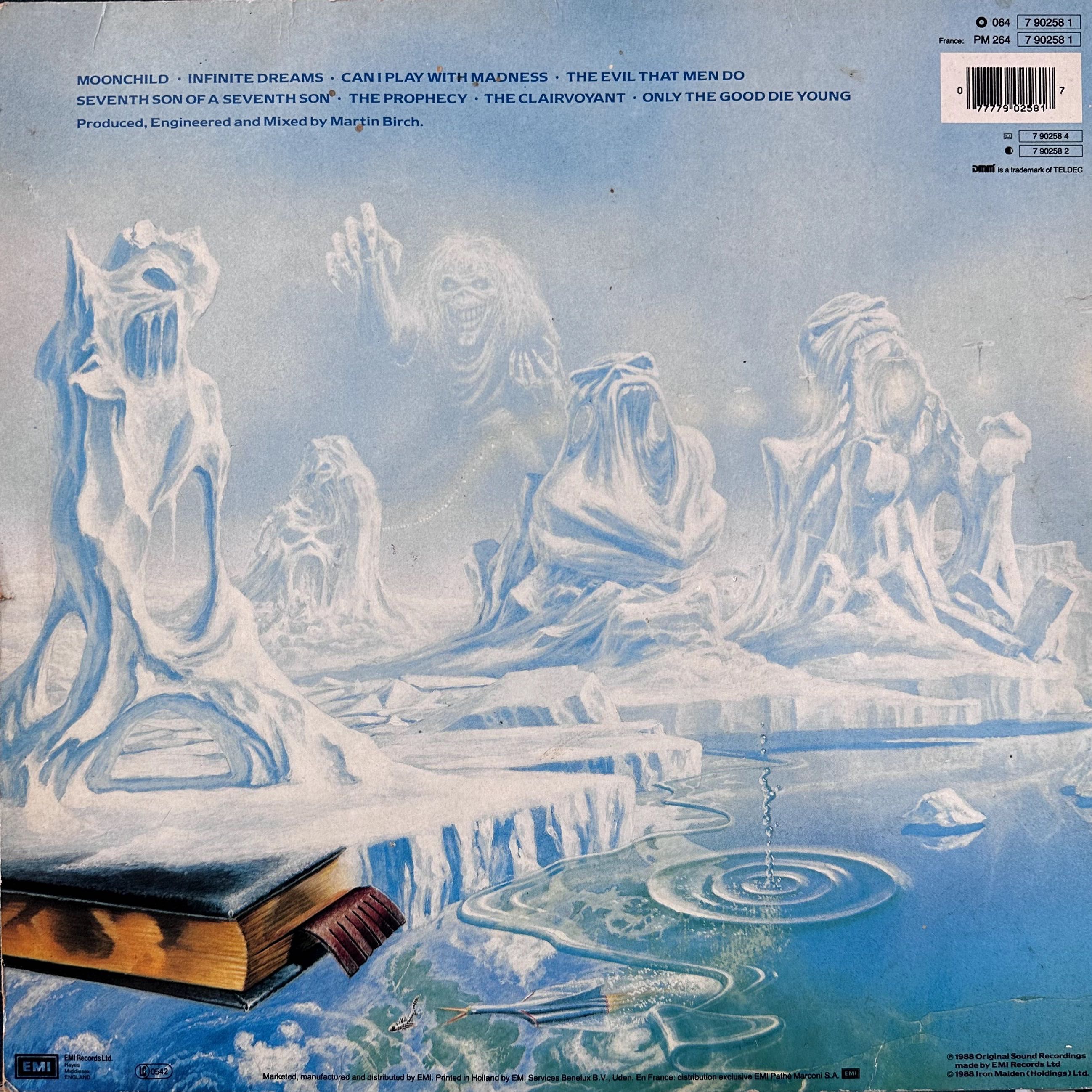 Iron Maiden - Seventh Son of Seventh Son (Vinyl, 1988, Holland)