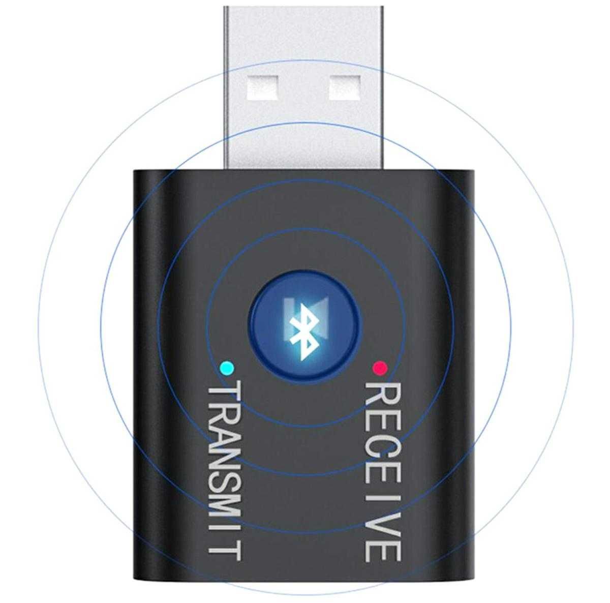Nadajnik i odbiornik Bluetooth do wieży Hi-Fi, telefonu, radia