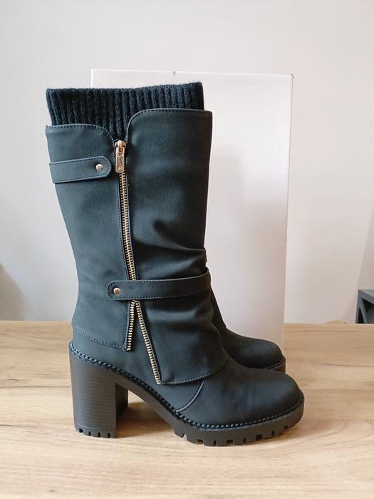 Czarne botki Anna Field EU 41