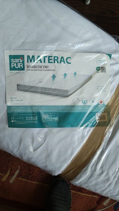 Materac na łóżko rehabilitacyjne