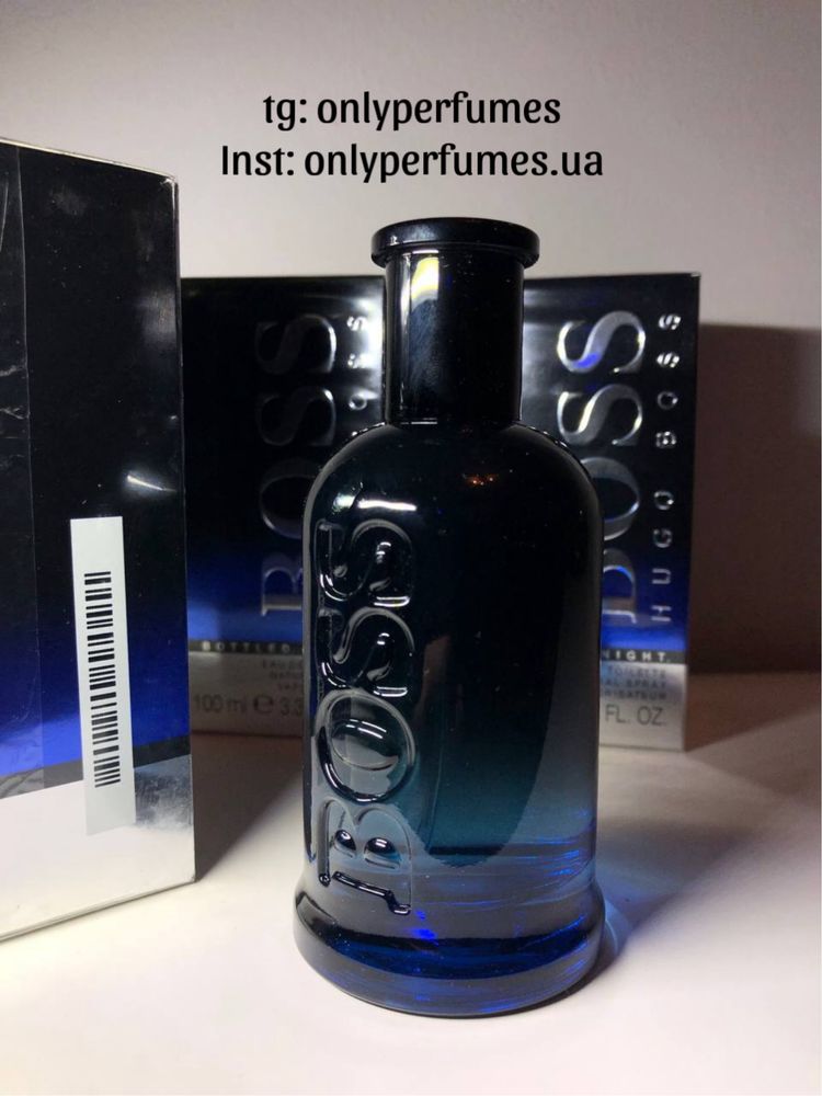 Чоловічі духи Hugo Boss Bottled Night. Мужские парфюмы Босс Боттлед