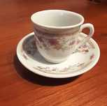 Serviço de café, 12 peças, porcelana. Nunca usado.