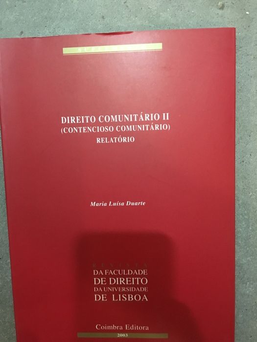 Direito comunitario II